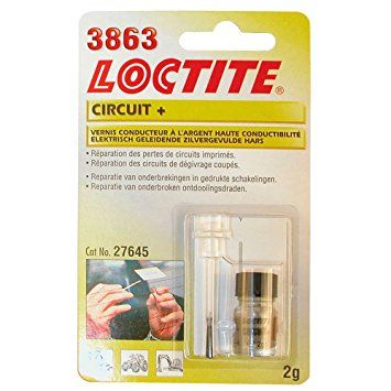 Loctite 3863 Circuit+ Reparatursatz für Heckscheibenheizung blister 2 gram