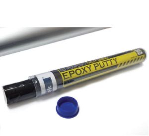 Epoxy-Stahlreparaturstift - für Reparaturen über und unter Wasser - 114 Gramm