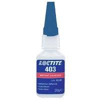 Loctite 403 CA adhesive snellijm, lage geur,geen blooming,flacon 20 gram