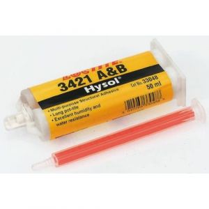 Loctite 3421, slow curing glue, 50 ml duocartridge