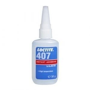Loctite 407, CA adhesive ,hoge temperatuur ,snellijm 20gr,flacon