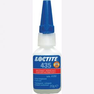 Loctite 435 CA Adhesive, transparante snellijm, 20 gram flacon