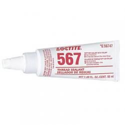 Loctite 567 schroefdraadafdichtingsmiddel voor metaal, lage sterkte, grove schroefdraden, 250ml tube