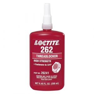 Loctite 262 - methacrylaat schroefdraadborgmiddel - 250ml