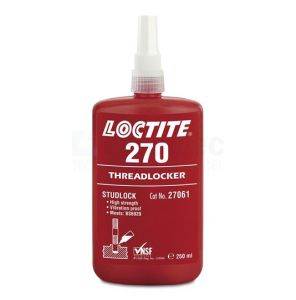 Loctite 270 Schroefdraadborgmiddel met hoge sterkte - 250 ml flacon