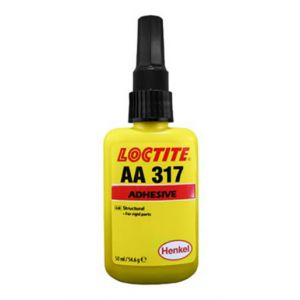 Loctite 317, 1-component lijm, adhesive, 50ml, flacon