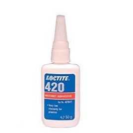 Loctite 420, CA adhesive, PLASTIC bonding ,50gr, flacon