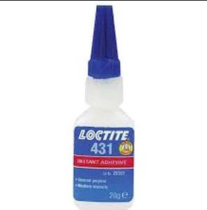 Loctite 431,Snellijm, medium viscositeit, 20gr. flacon