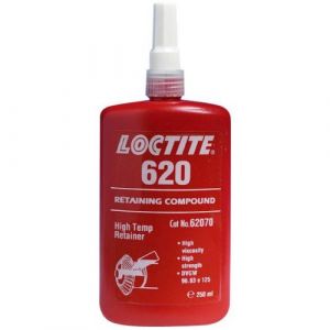 Loctite 620, High Temperature Retainer, 250ml, flacon