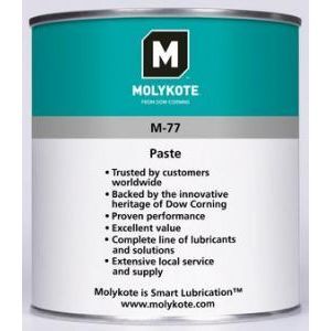 Molykote montagepasta, M77, blik 1kg