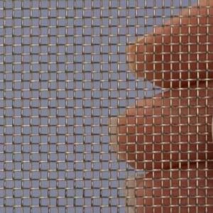 Strip geweven Roestvrijstaal (RVS) gaas mesh 14 (1300 micron)  - ongeveer 50 x 50 cm