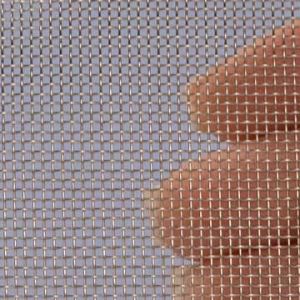 Strip geweven Roestvrijstaal (RVS) gaas mesh 18 (1100 micron)  - ongeveer  50 x 50 cm