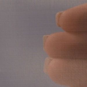 Strip geweven Roestvrijstaal (RVS) gaas mesh 200  (80 micron)  - ongeveer 10 x 25 cm