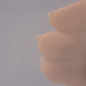 Strip geweven Roestvrijstaal (RVS) gaas mesh 250 (60 micron)  - ongeveer 50 x 50 cm
