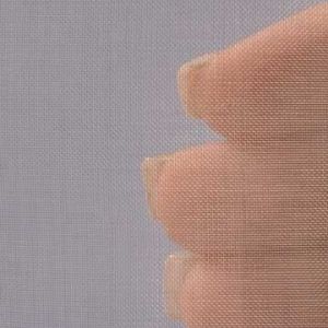 Strip geweven Roestvrijstaal (RVS) gaas mesh 80 (200 micron)  - ongeveer 10 x 25 cm