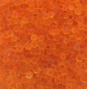 Silica Gel Oranje  korrels (ongeveer 2 - 5 mm) in afsluitbare kunststof emmer - 2 kg 